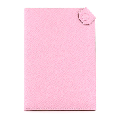 Hermes Epsom Tarmac PM Passport Holder Mauve Sylvestre 1 of 8