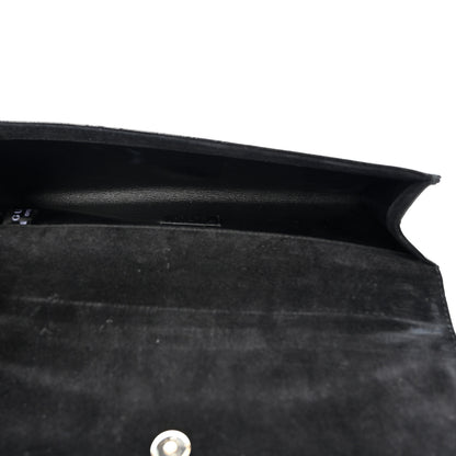 Gucci Patent Microguccissima Small Broadway Clutch Black 5 of 7