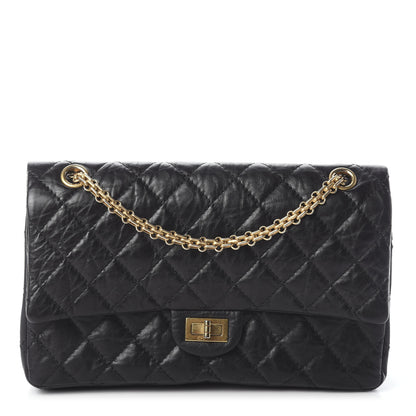 Chanel Aged Calfskin Quilted 2.55 Reissue 226 Flap Black 1 of 10