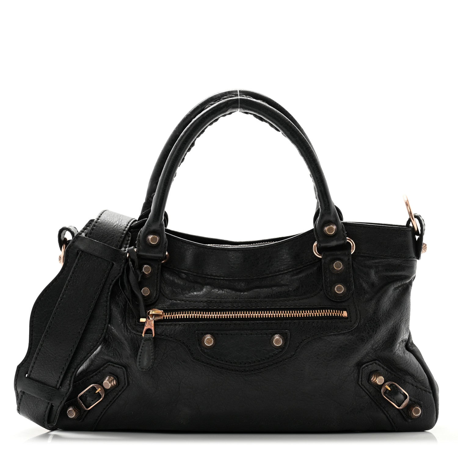 Balenciaga Agneau Giant 12 Rose Gold Hardware First Black 1 of 12