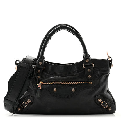 Balenciaga Agneau Giant 12 Rose Gold Hardware First Black 1 of 12
