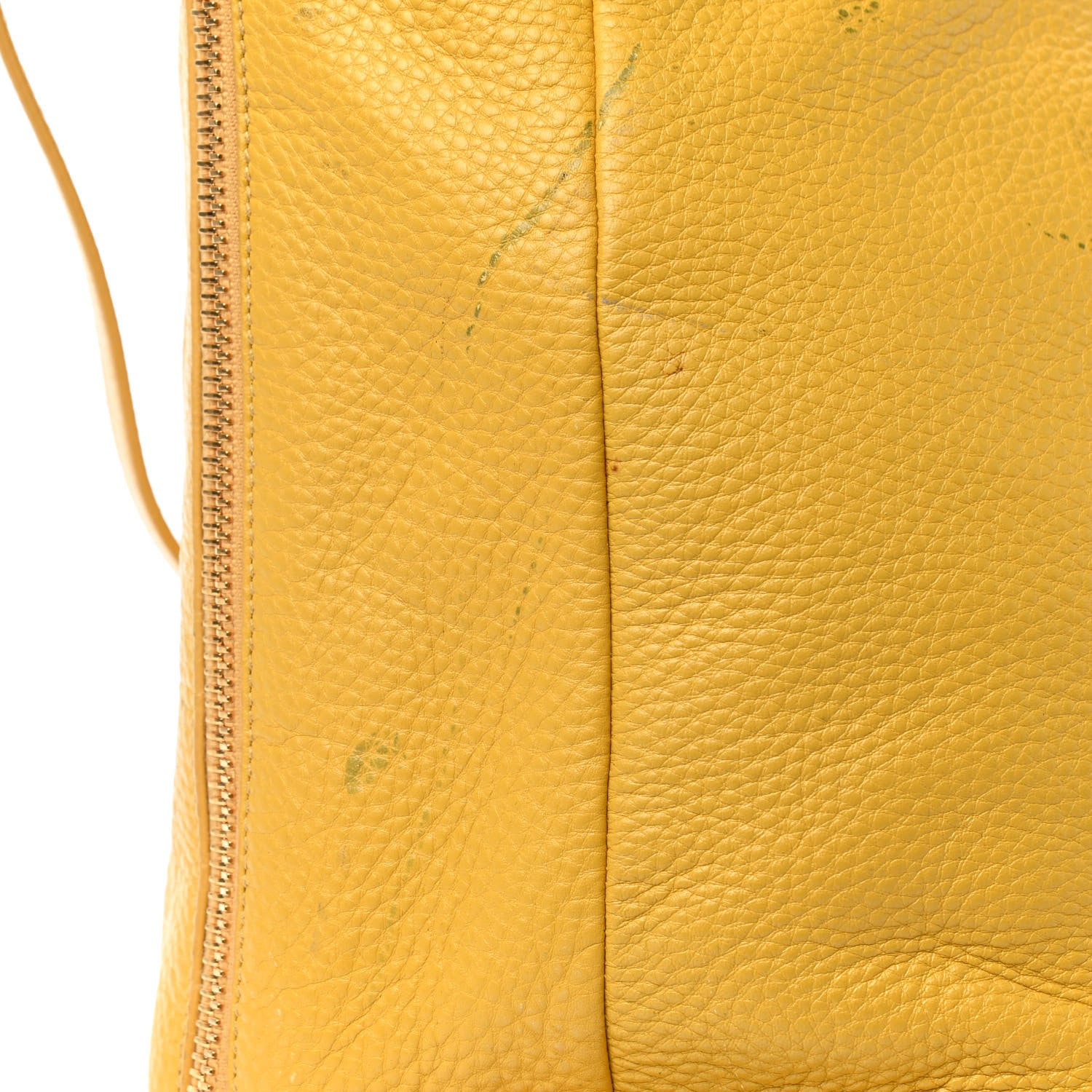 Prada Vitello Daino Side Zip Tote Mimosa 12 of 19