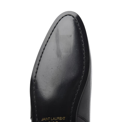 Saint Laurent Calfskin Women's London 20 Jodhpur Cropped Boots 36.5 Black 17 of 17