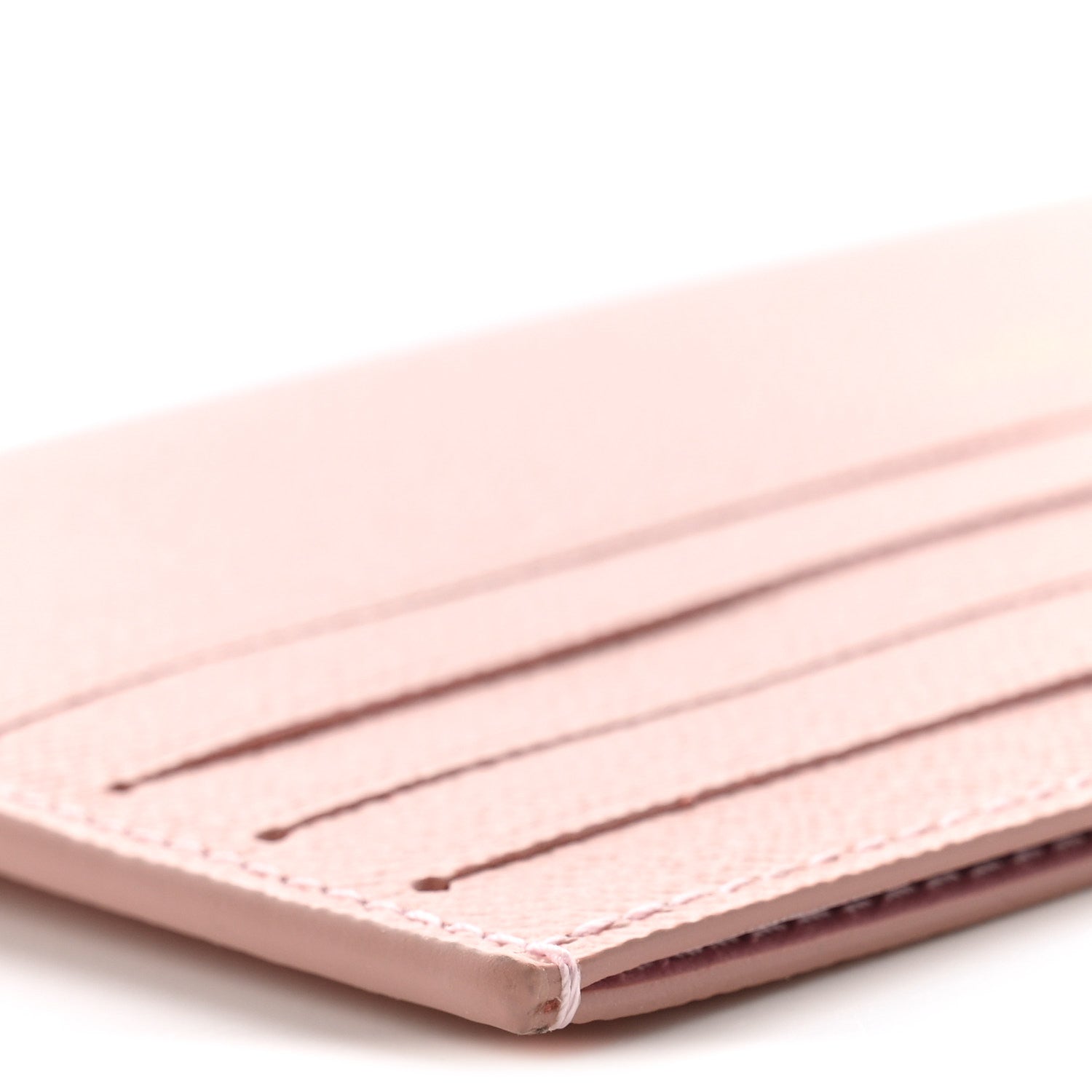 Louis Vuitton Calfskin Felicie Card Holder Insert Rose Ballerine 7 of 8