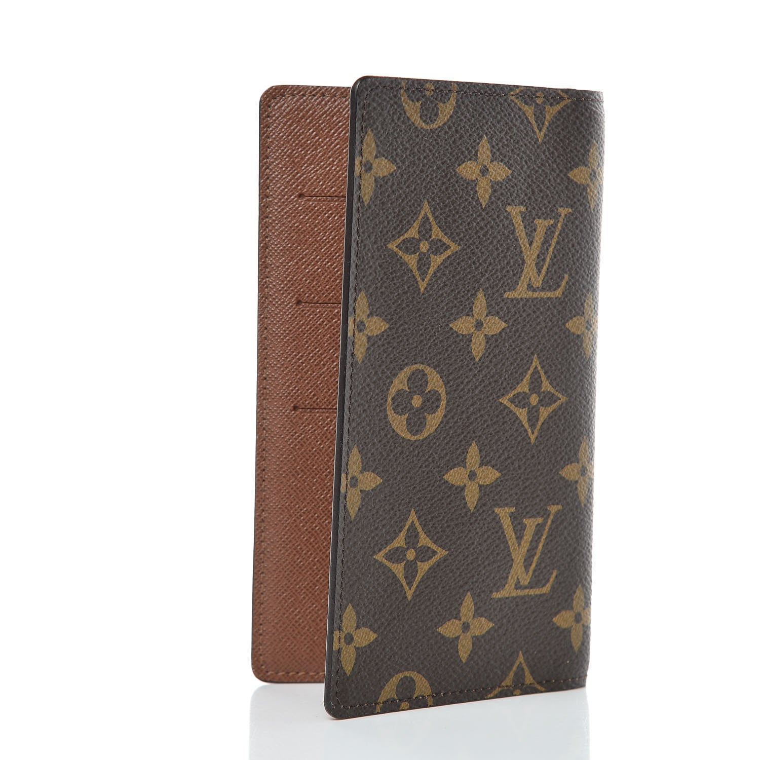 Louis Vuitton Monogram Checkbook Holder Case Wallet 3 of 6