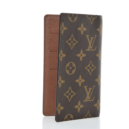 Louis Vuitton Monogram Checkbook Holder Case Wallet 3 of 6