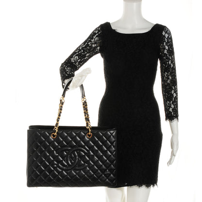 Chanel Caviar XL Grand Shopping Tote GST Black 2 of 7