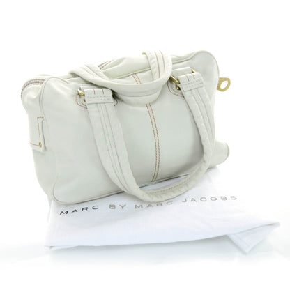 Marc Jacobs MARC BY Leather Tote White 3 of 9