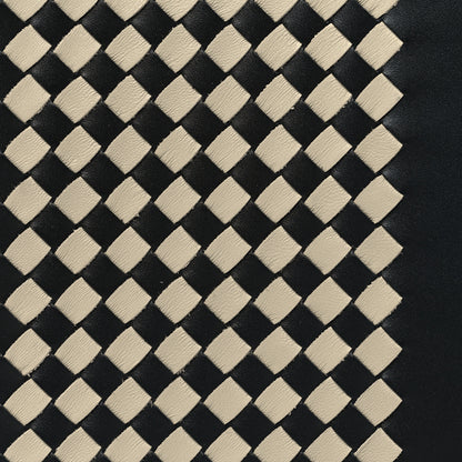 Bottega Veneta Nappa Intrecciato Notebook Cover Black White 7 of 9