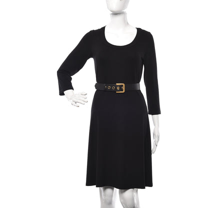 Christian Dior Calfskin Diorquake Belt 85 Black 2 of 7