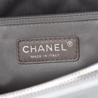 Chanel Caviar Quilted Grand Shopping Tote GST White 6 of 17