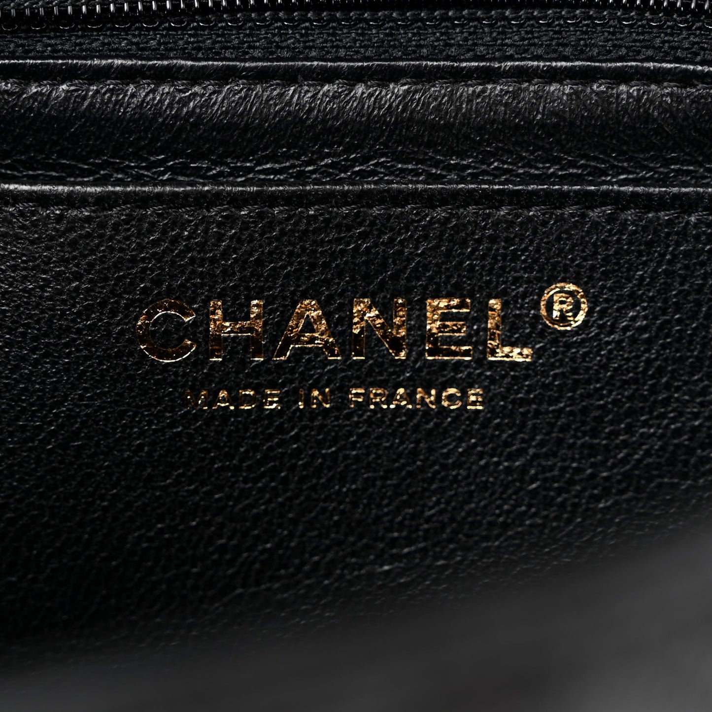 Caviar Quilted Mini Rectangular Flap Black