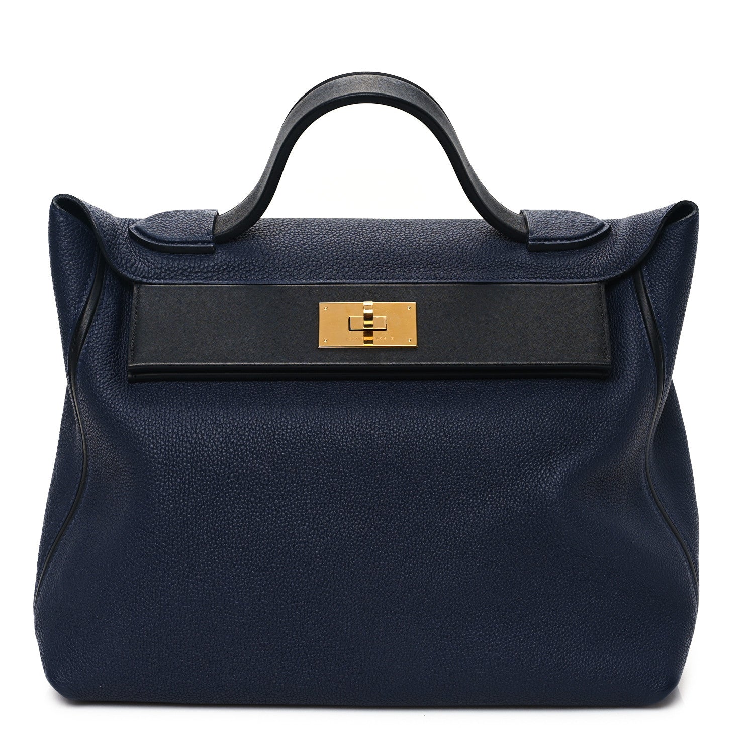 Hermes Togo Swift 24/24 35 Bleu Nuit Black 1 of 10