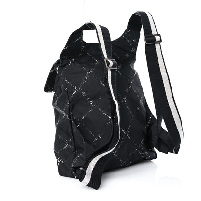 Chanel Nylon Travel Backpack Black 3 of 11