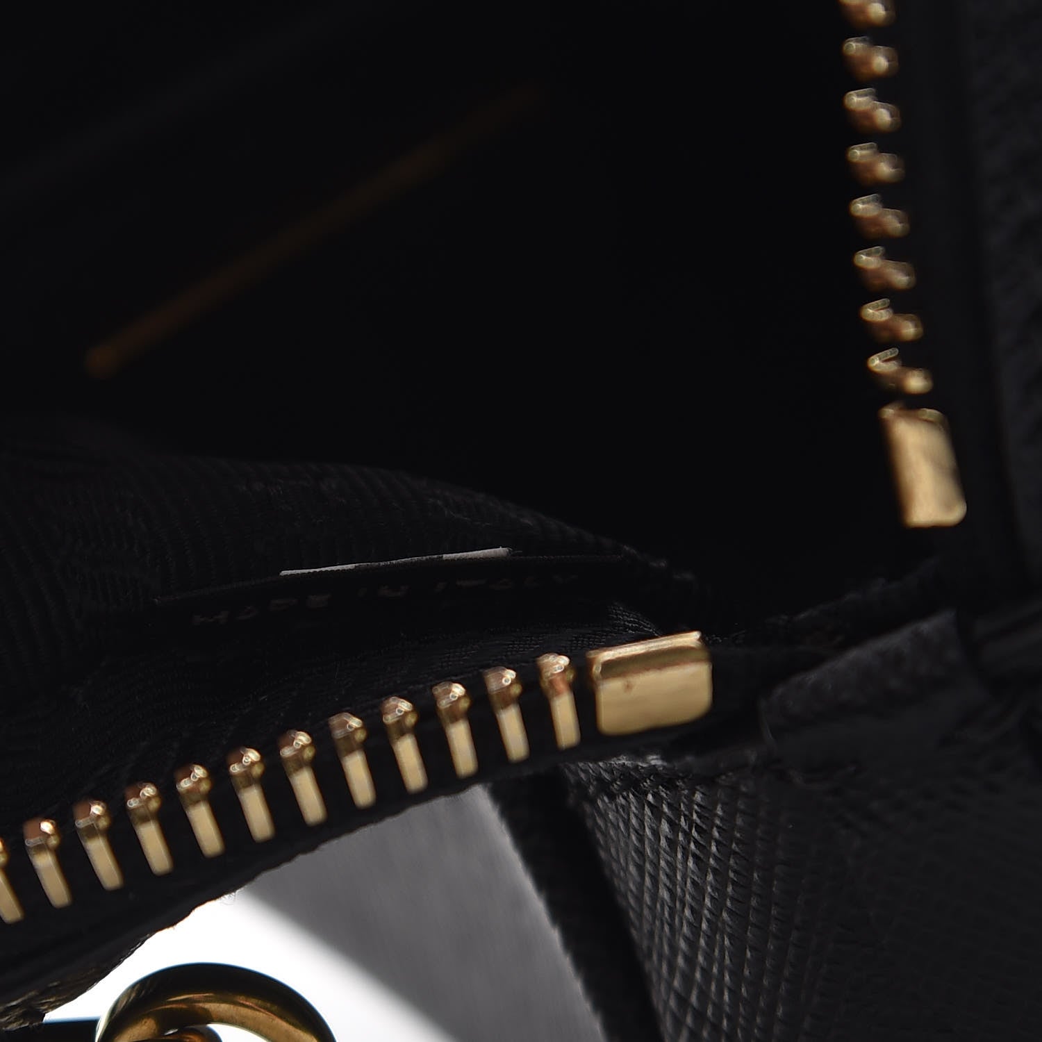 Prada Saffiano Mini Camera Crossbody Bag Black 7 of 10