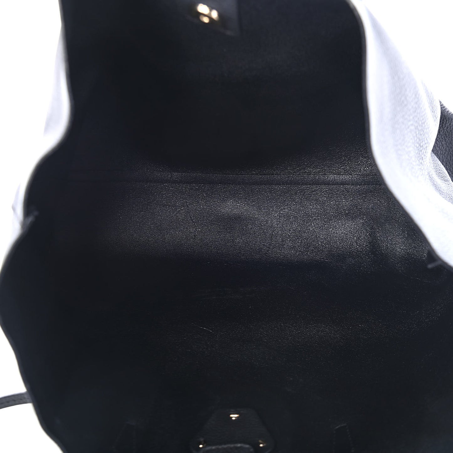 Grained Calfskin Palazzo Medusa Tote Black