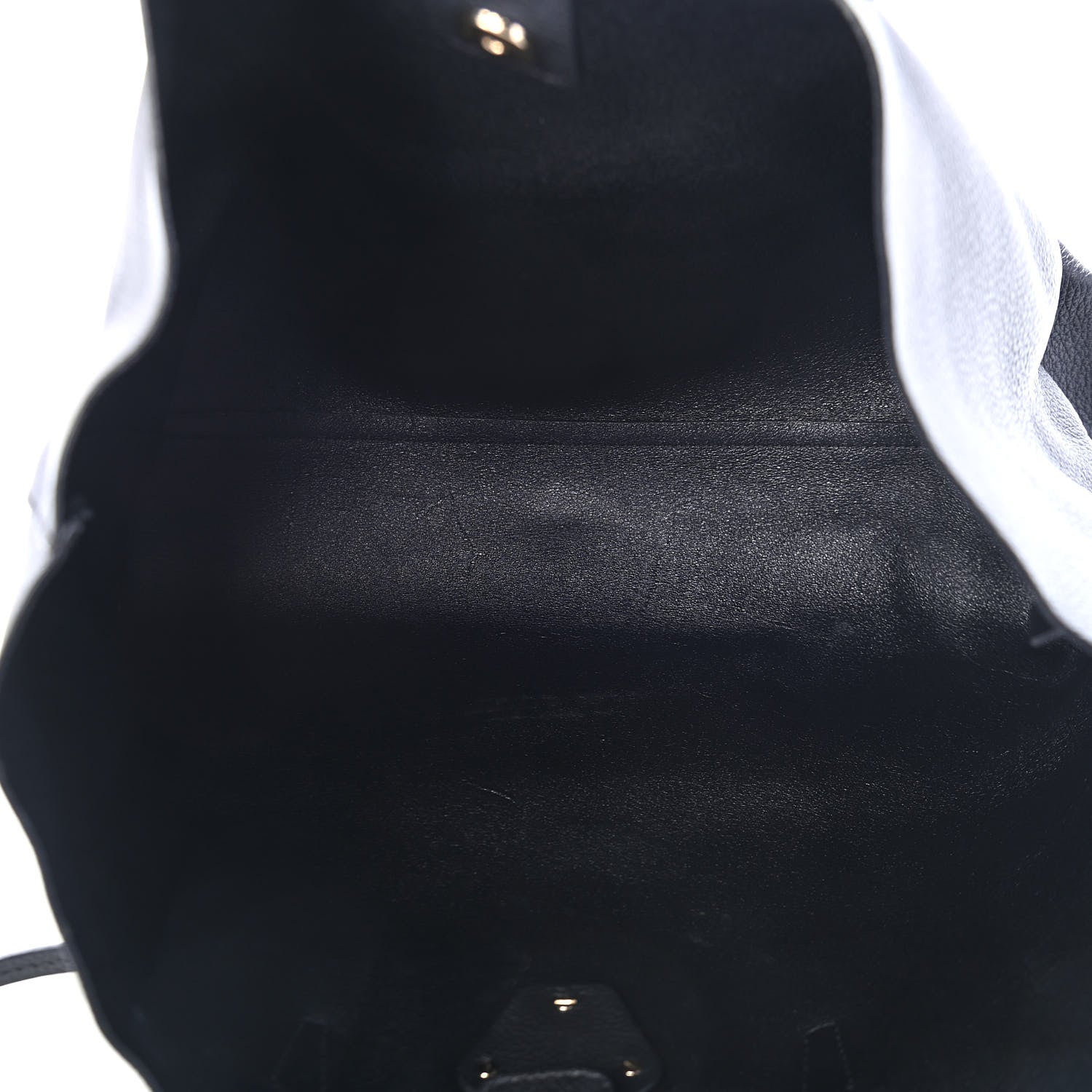 Versace Grained Calfskin Palazzo Medusa Tote Black 10 of 18