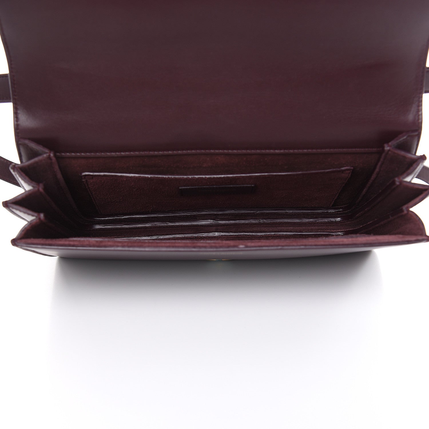Saint Laurent Calfskin Medium Dylan Shoulder Bag Burgundy 5 of 12