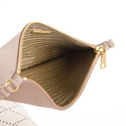 Prada Saffiano Perforated Tote Sabbia 8 of 11