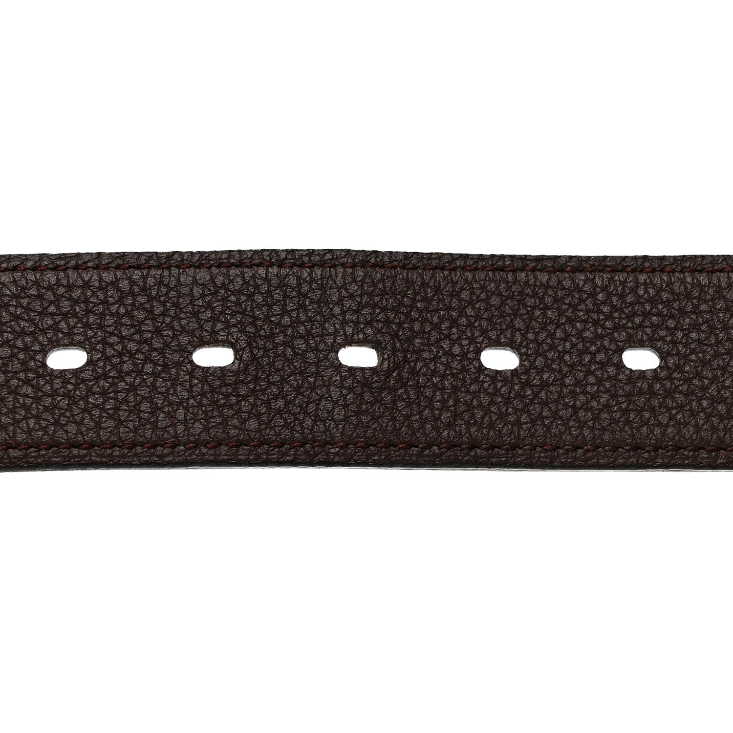 Hermes Box Togo 32mm Hapi Belt 95 38 Black Prune 4 of 6