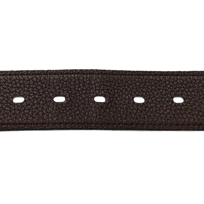 Hermes Box Togo 32mm Hapi Belt 95 38 Black Prune 4 of 6
