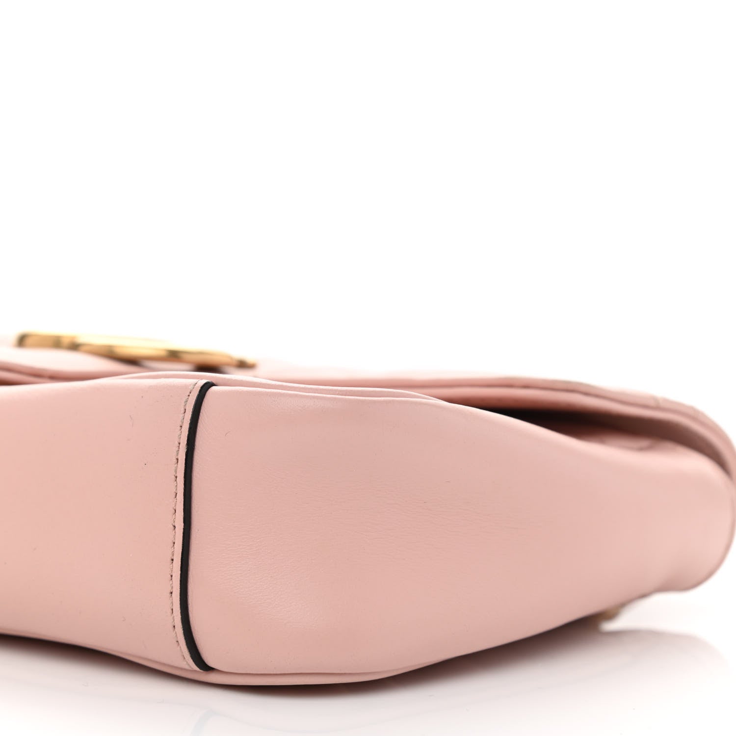 Gucci Calfskin Matelasse Mini GG Marmont Shoulder Bag Perfect Pink 8 of 16