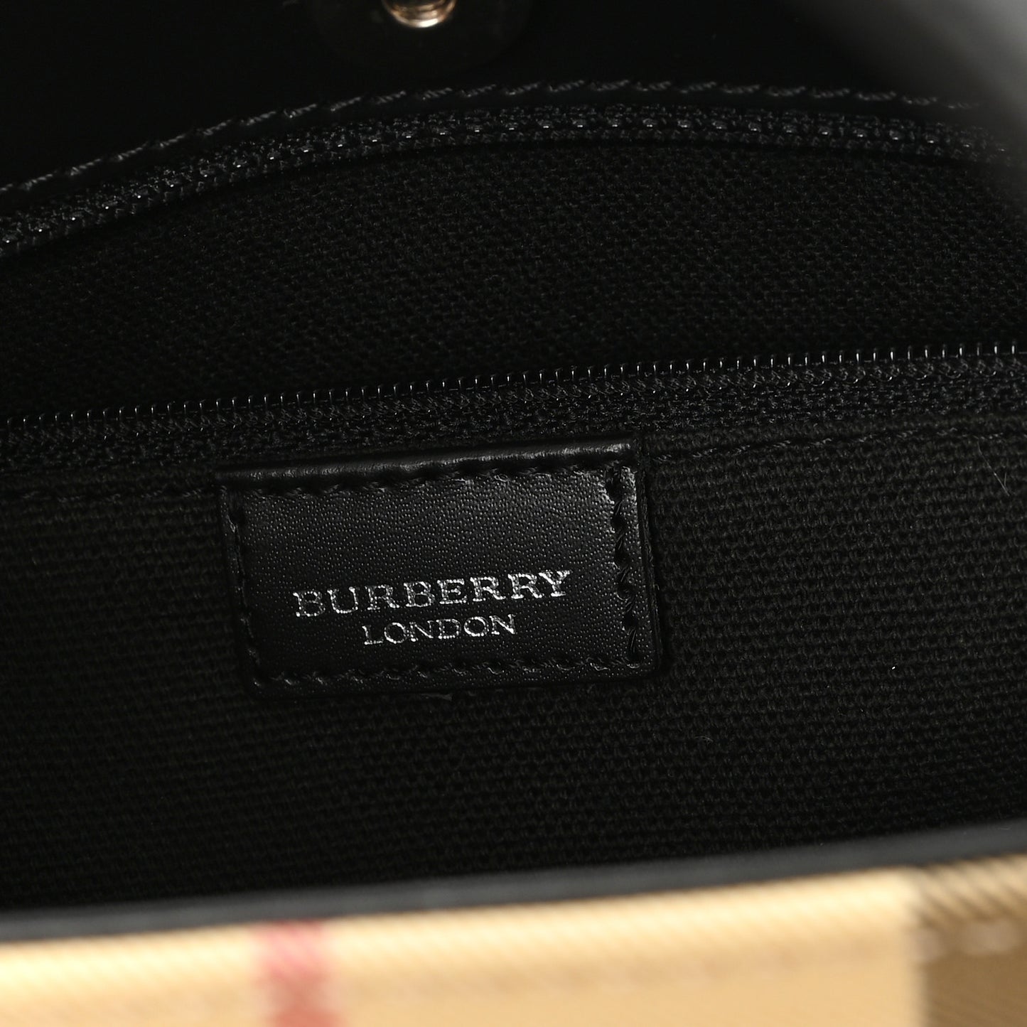 House Check Regent Tote Black