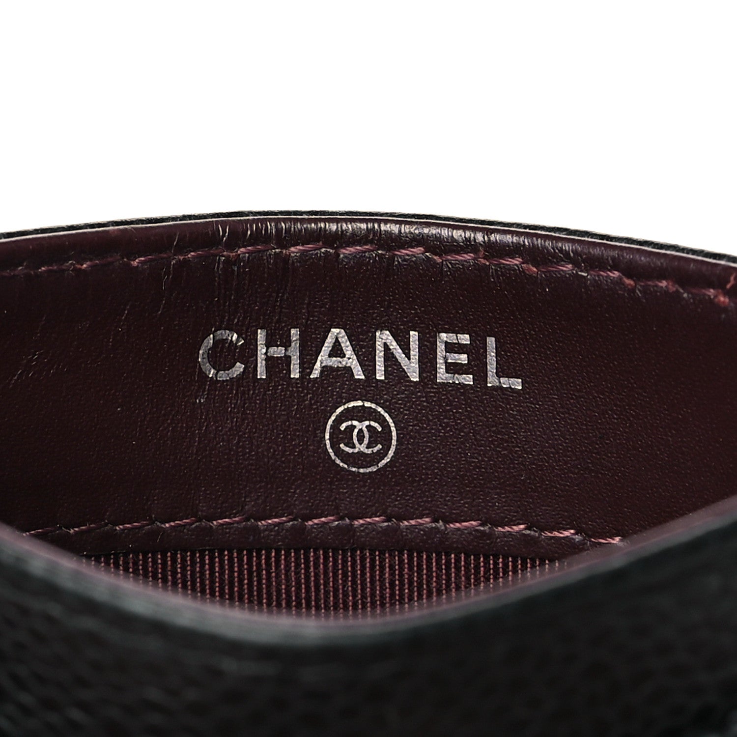 Chanel Caviar Quilted Card Holder Black 6 of 9