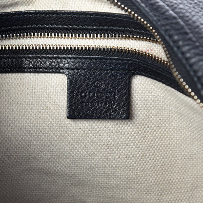 Gucci Pebbled Calfskin Soho Hobo Black 6 of 12