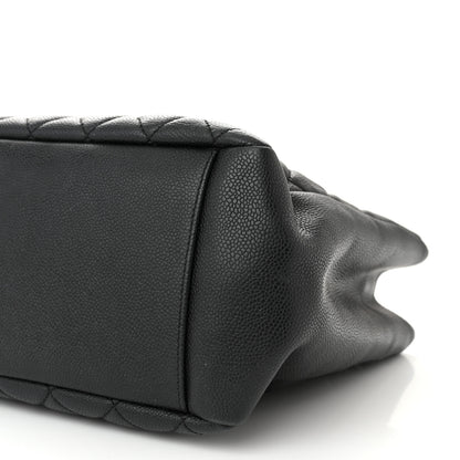 Chanel Caviar Quilted Grand Shopping Tote GST Black 10 of 10