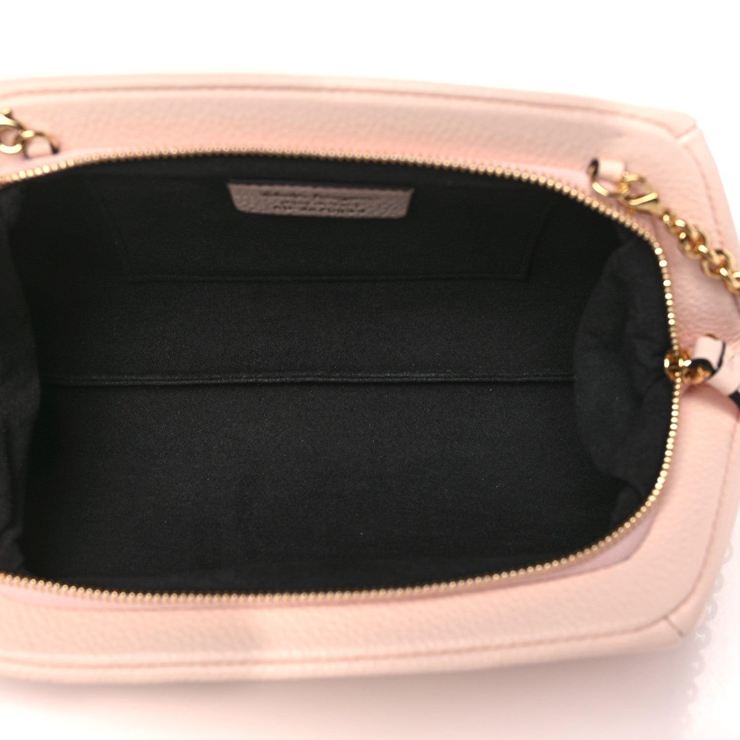 Salvatore Ferragamo Calfskin Small Gancini Crossbody Pink Lemonade 5 of 11