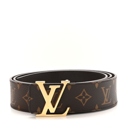 Louis Vuitton Monogram 40mm LV Initiales Belt 110 44 1 of 5