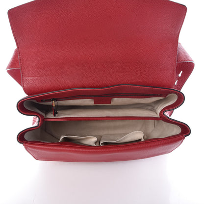 Gucci Cellarius Calfskin GG Marmont Shoulder Bag Vulcanic Red 5 of 11