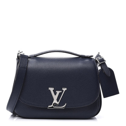 Louis Vuitton Grained Calfskin Vivienne NM Blue Marine 1 of 11