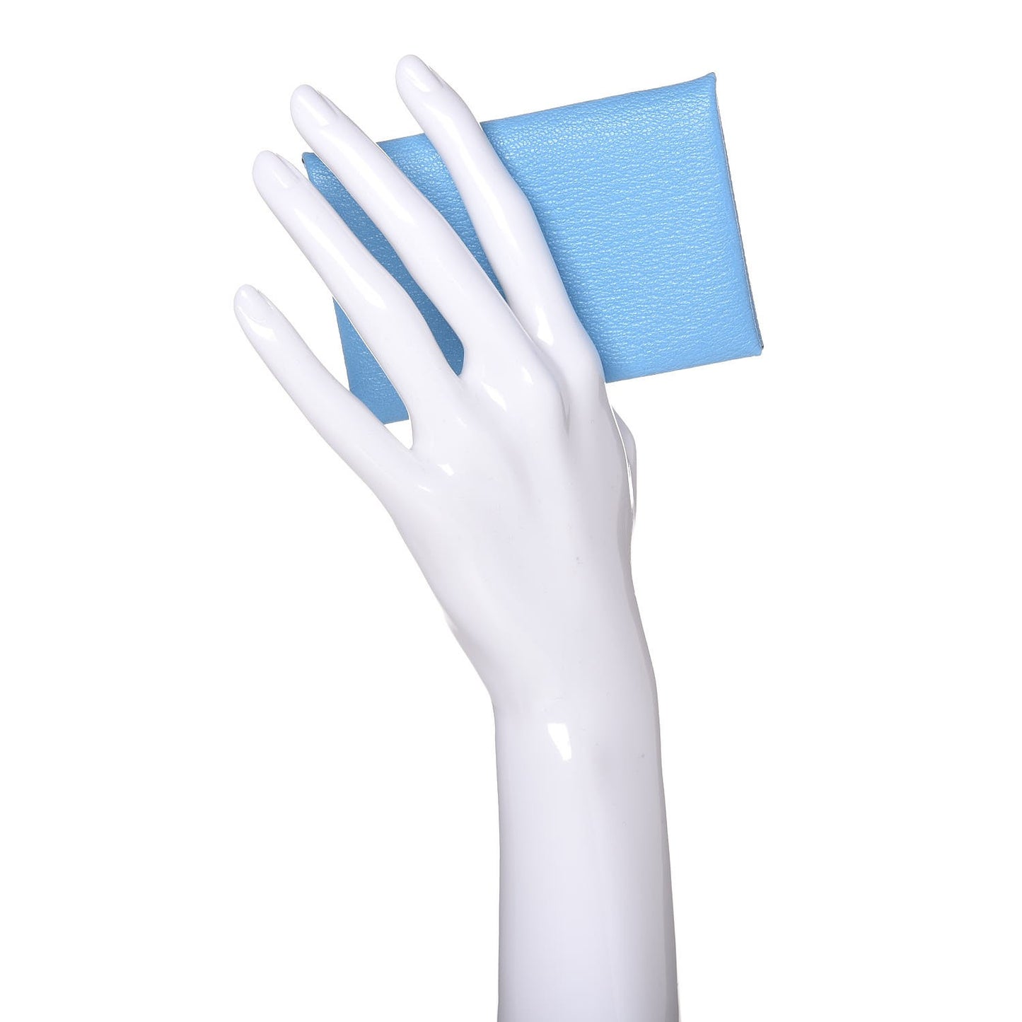 Chevre Mysore Calvi Card Case Bleu Celeste