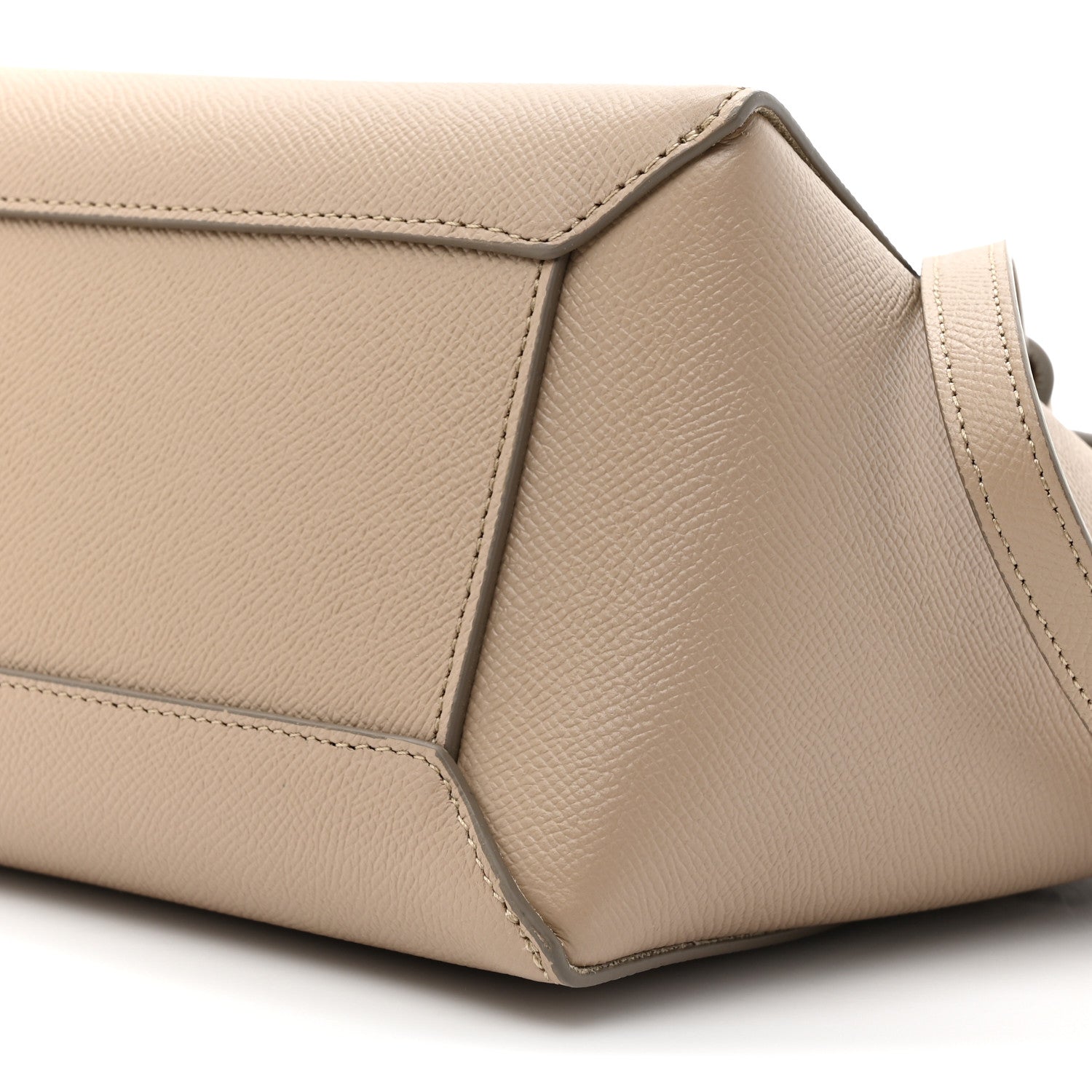 Celine Grained Calfskin Micro Belt Bag Light Taupe 9 of 15