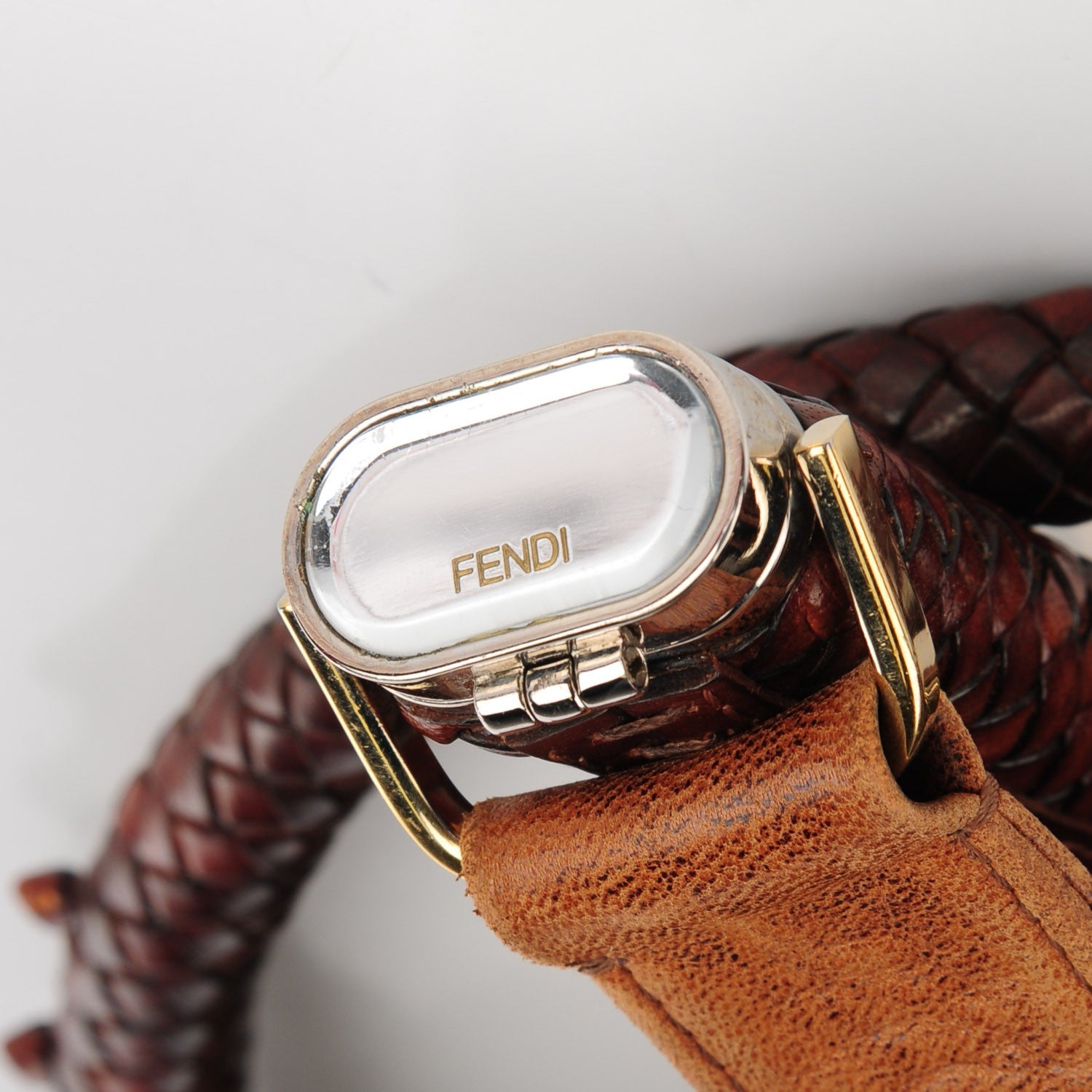 Fendi Nappa Nuvolata Spy Cognac 9 of 10
