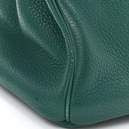 Hermes Togo Birkin 35 Malachite 15 of 23