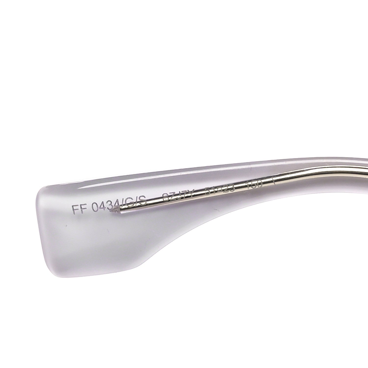 Fendi Acetate FF Sunglasses FF 0434/G/S White Gold 7 of 8