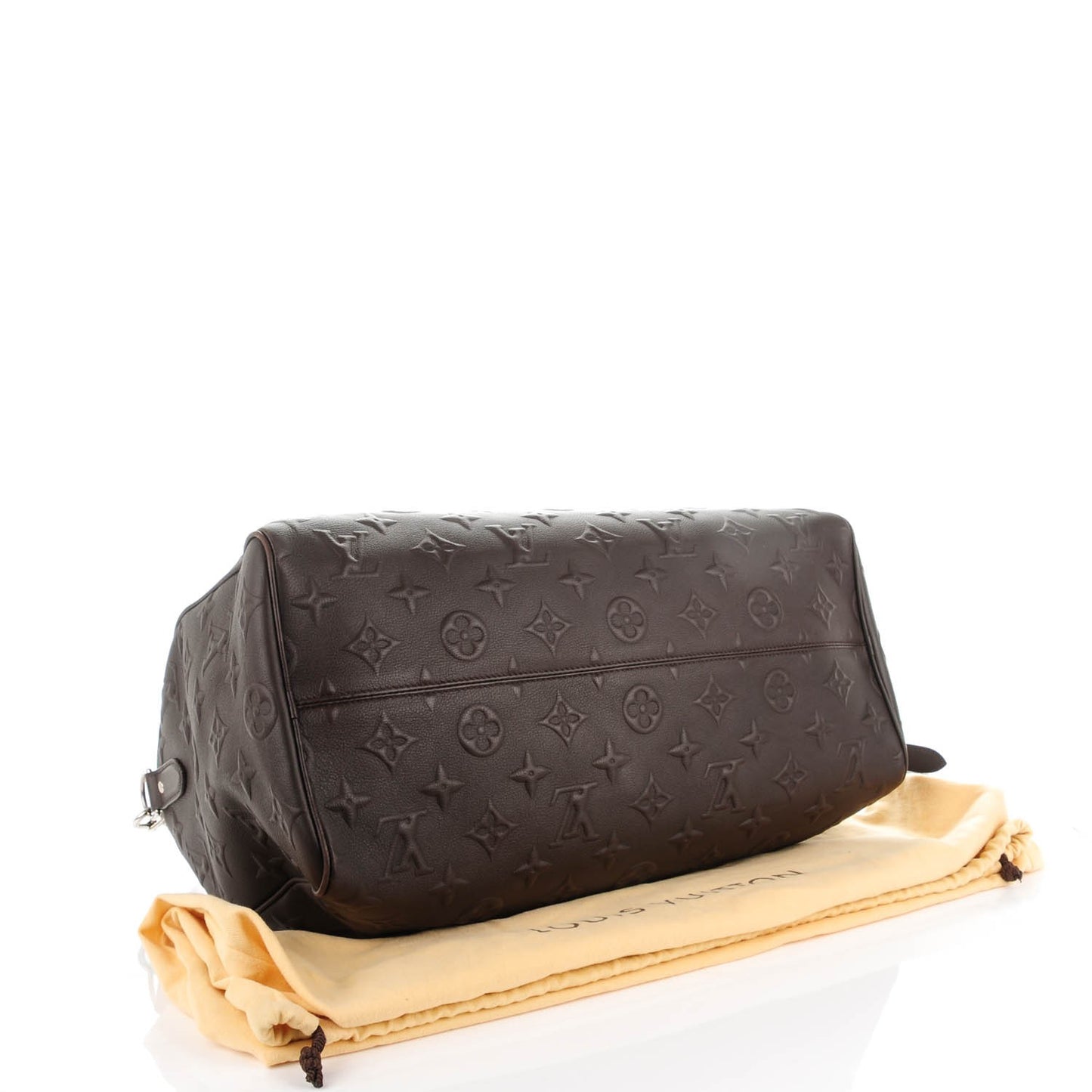 X EDUN Monogram Revelation Keepall 45 Bandouliere Brown