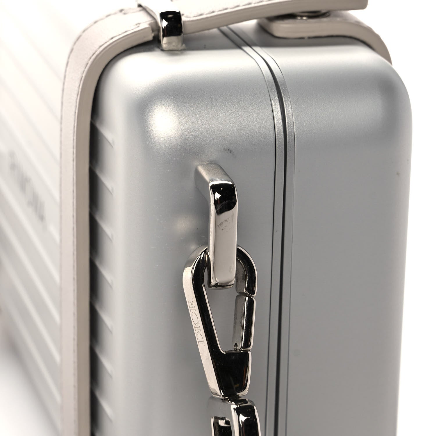 Christian Dior X RIMOWA Aluminum Personal Clutch On Strap Silver 13 of 13