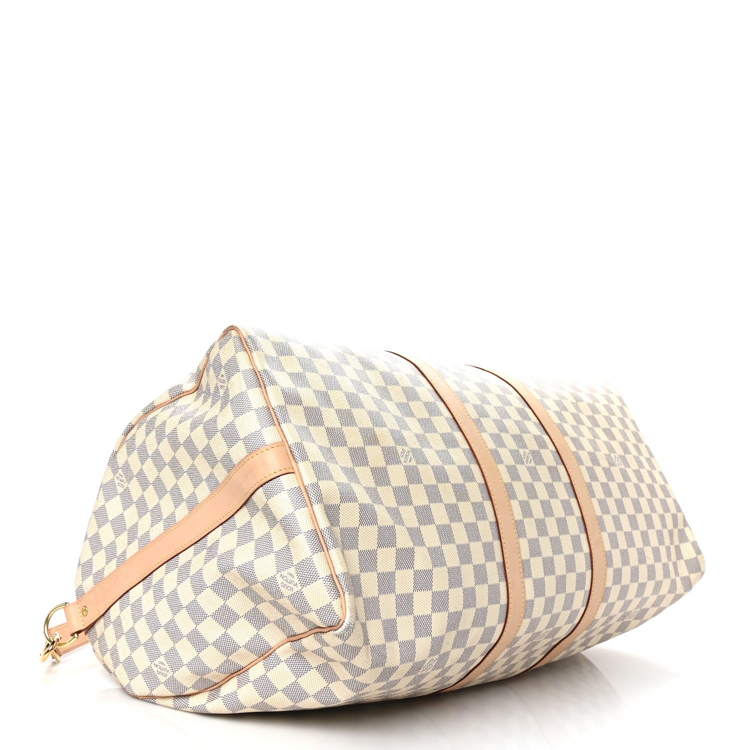 Louis Vuitton Damier Azur Keepall Bandouliere 55 4 of 10