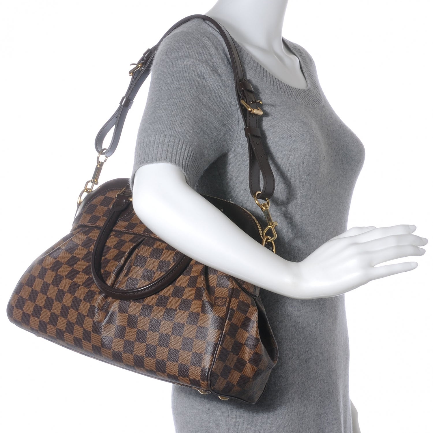 Louis Vuitton Damier Ebene Trevi PM 2 of 7