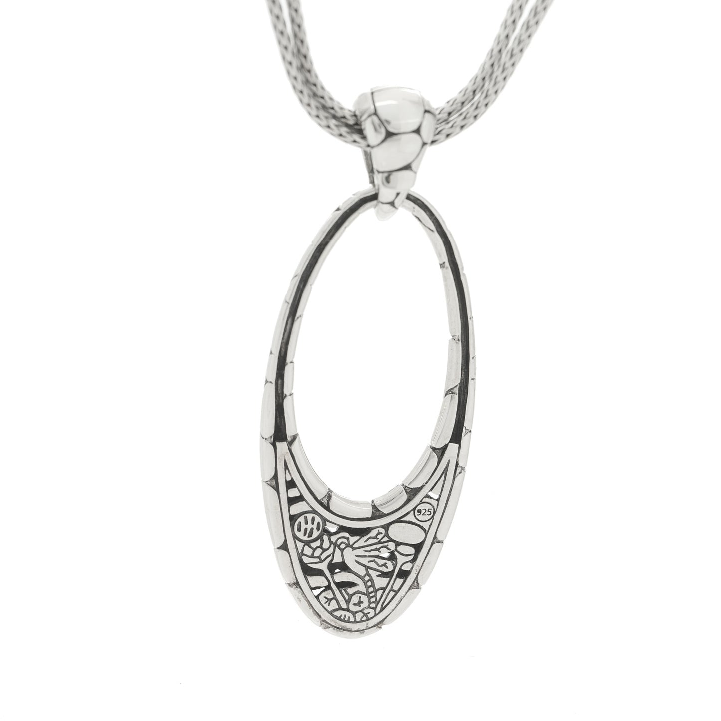 Sterling Silver Kali Pendant Necklace