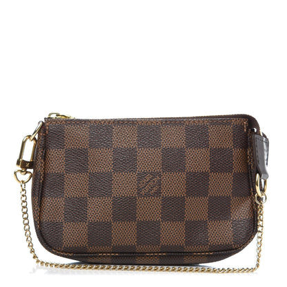 Louis Vuitton Damier Ebene Mini Pochette Accessories 1 of 7