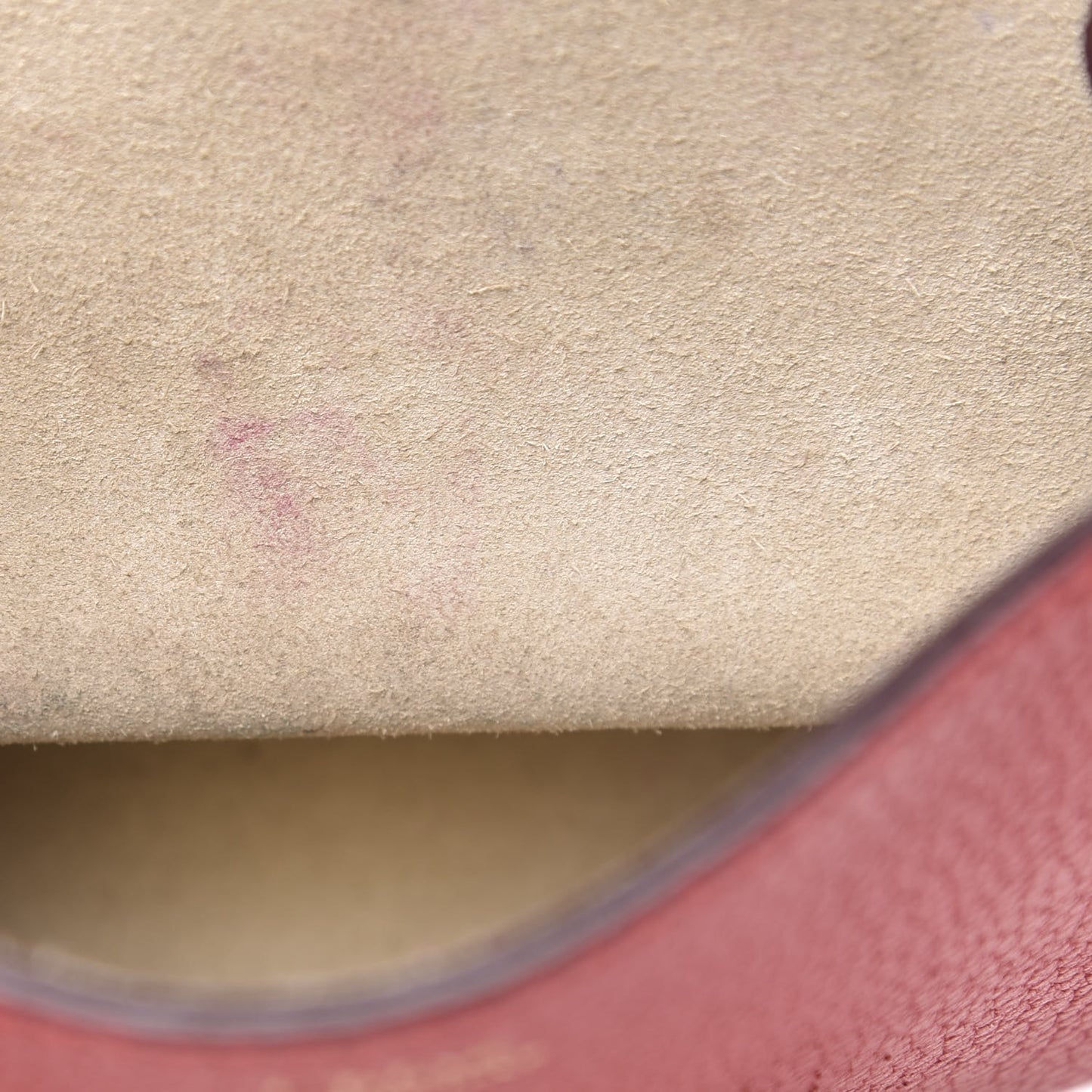Grained Lambskin Mini Drew Shoulder Bag Plaid Red