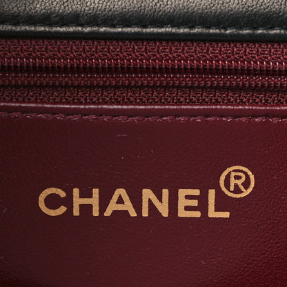 Chanel Lambskin Quilted Small Single Flap Bag Black 6 of 9