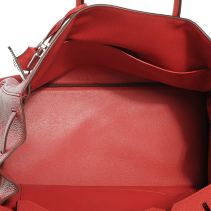 Hermes Taurillon Clemence Birkin 40 Bougainvillea 9 of 9