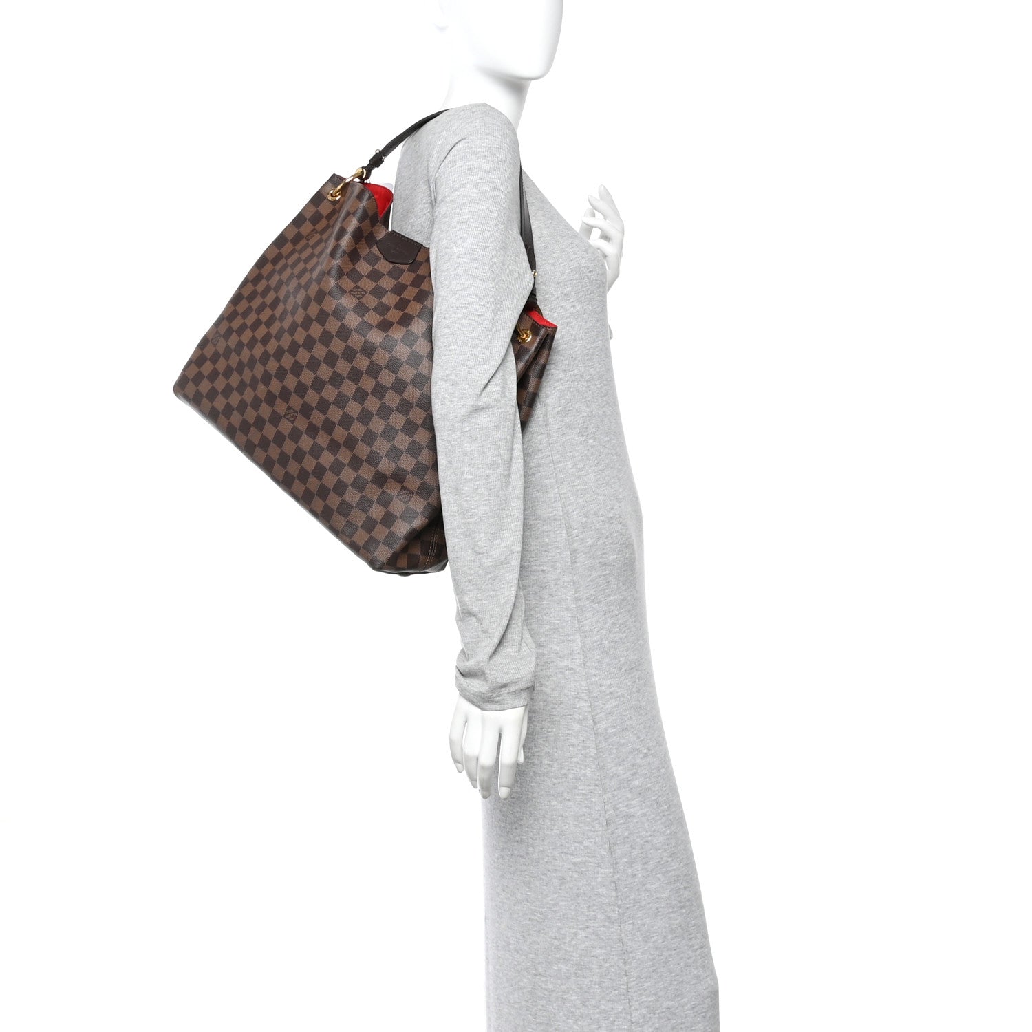 Louis Vuitton Damier Ebene Graceful MM 3 of 13