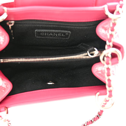 Chanel Patent Quilted Small Coco Shine Accordion Flap Pink 5 of 11